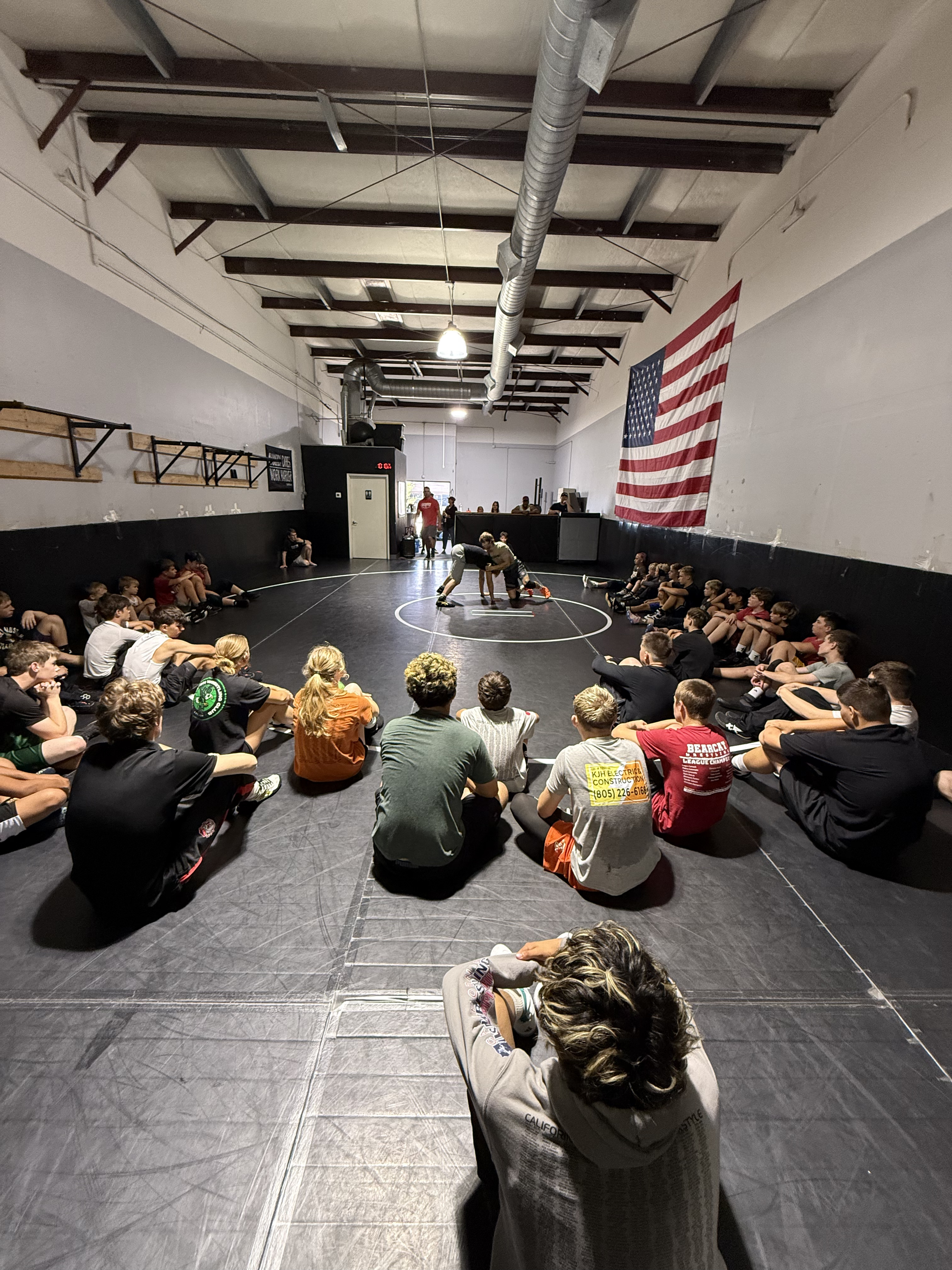 Origin Training Center athletes and coaches
